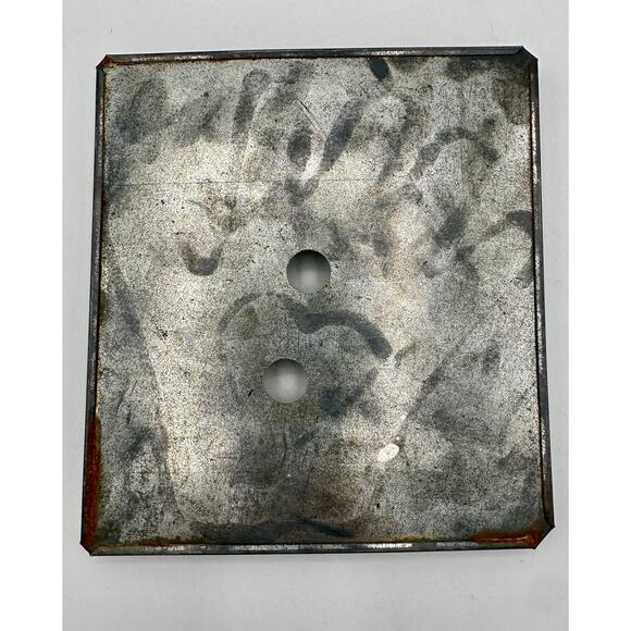 Vintage Hand & Heart Metal Cookie Cutter Mold ,Handmade Folk Art Baking Mold - Picture 2 of 3